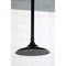 Showerscape K236K20 7-3/4 Inch Showerhead with 17-Inch Ceiling Mount Shower Arm, Matte Black K236K20 - alternate 4